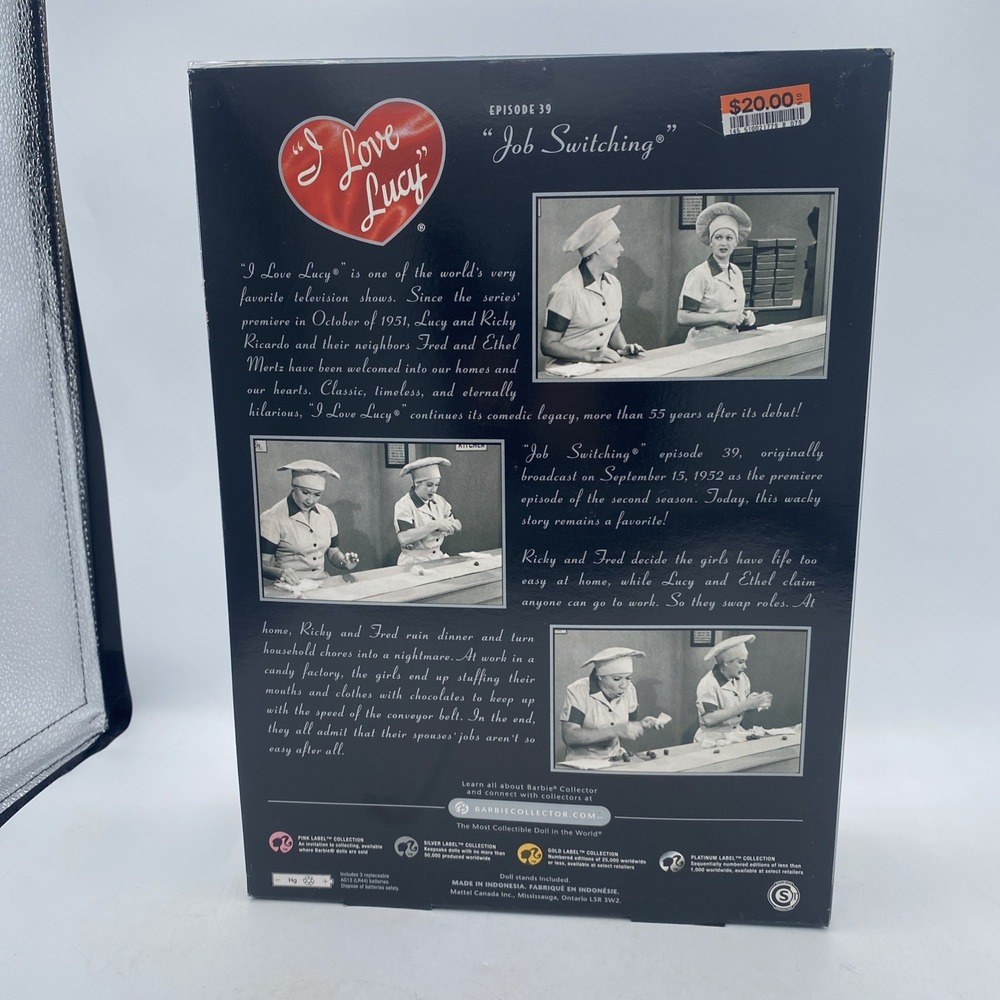 Barbie I Love Lucy "Job Switching" Lucy and Ethel Doll Giftset New episode 39 - Picture 9 of 16